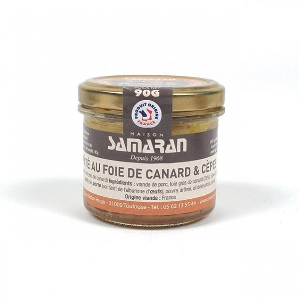 Samaran pašteta od Foie Grasa i vrganja, 90g