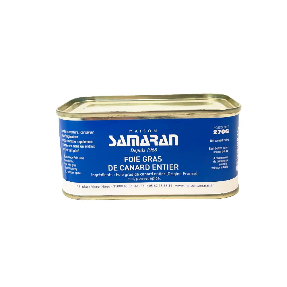 Cijela pačja jetra (Foie Gras), 270g